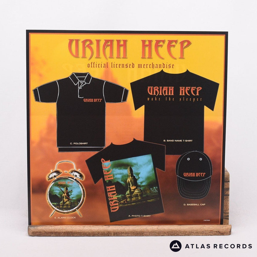 Uriah Heep - Wake The Sleeper - Insert Gatefold LP Vinyl Record - NM/NM