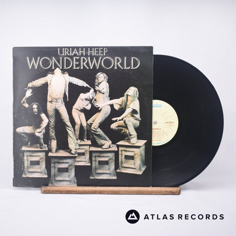 Uriah Heep Wonderworld LP Vinyl Record - Front Cover & Record