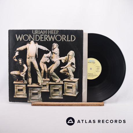 Uriah Heep Wonderworld LP Vinyl Record - Front Cover & Record