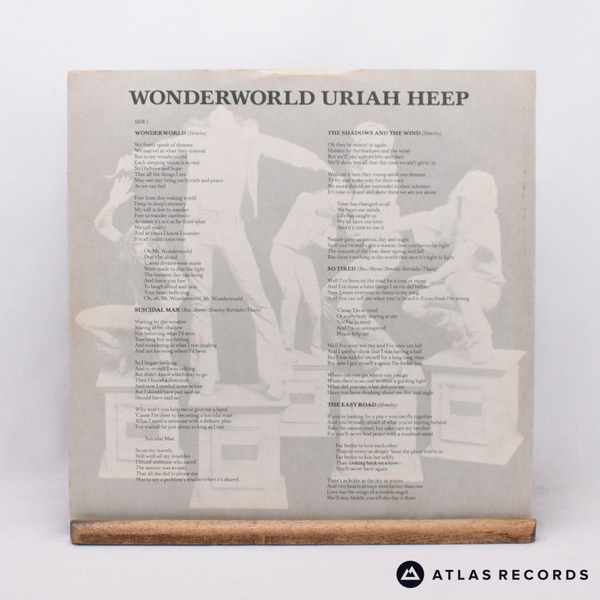 Uriah Heep - Wonderworld - LP Vinyl Record - VG+/VG+