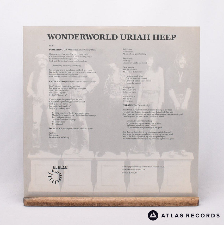 Uriah Heep - Wonderworld - LP Vinyl Record - VG+/VG+