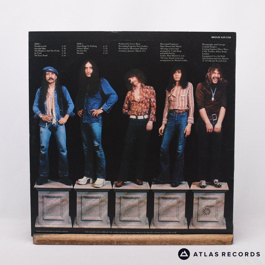 Uriah Heep - Wonderworld - A-3 B-2 LP Vinyl Record - EX/EX