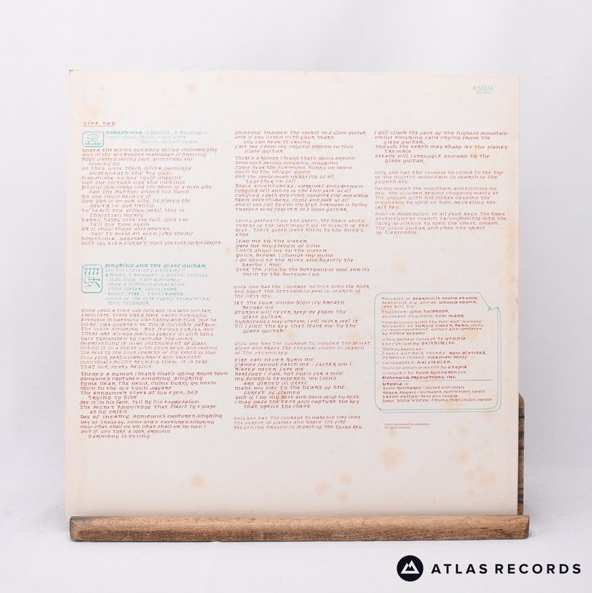 Utopia - Ra - LP Vinyl Record - EX/EX