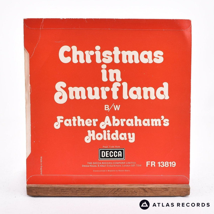 Vader Abraham - Christmas In Smurfland - 7" Vinyl Record - VG+/VG+