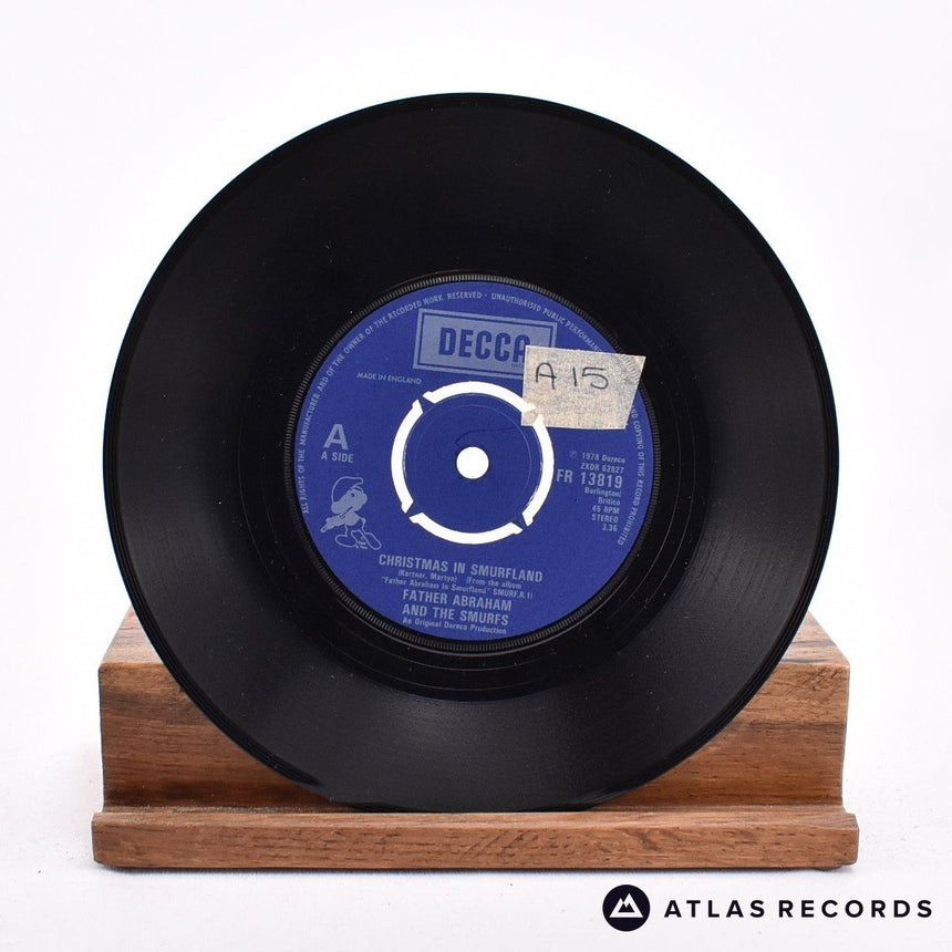 Vader Abraham - Christmas In Smurfland - 7" Vinyl Record - VG+/VG+