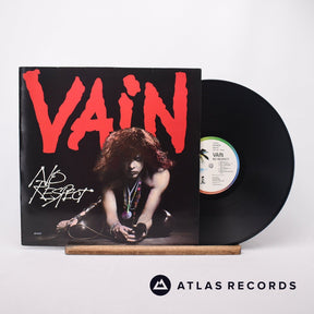 Vain No Respect LP Vinyl Record - Front Cover & Record