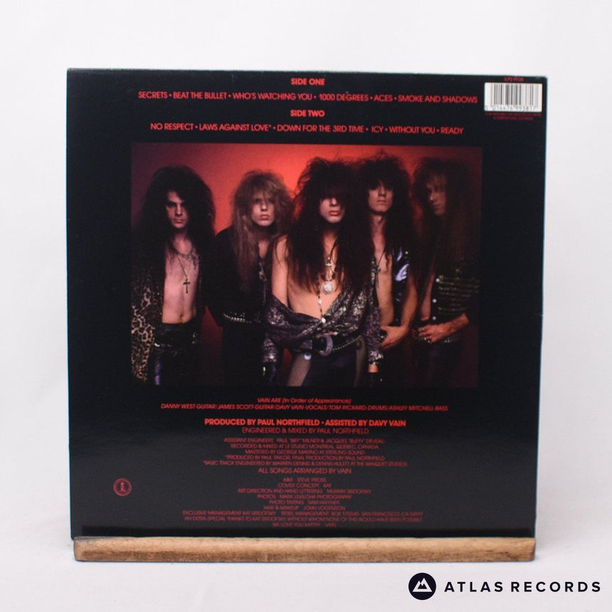 Vain - No Respect - LP Vinyl Record - VG+/EX