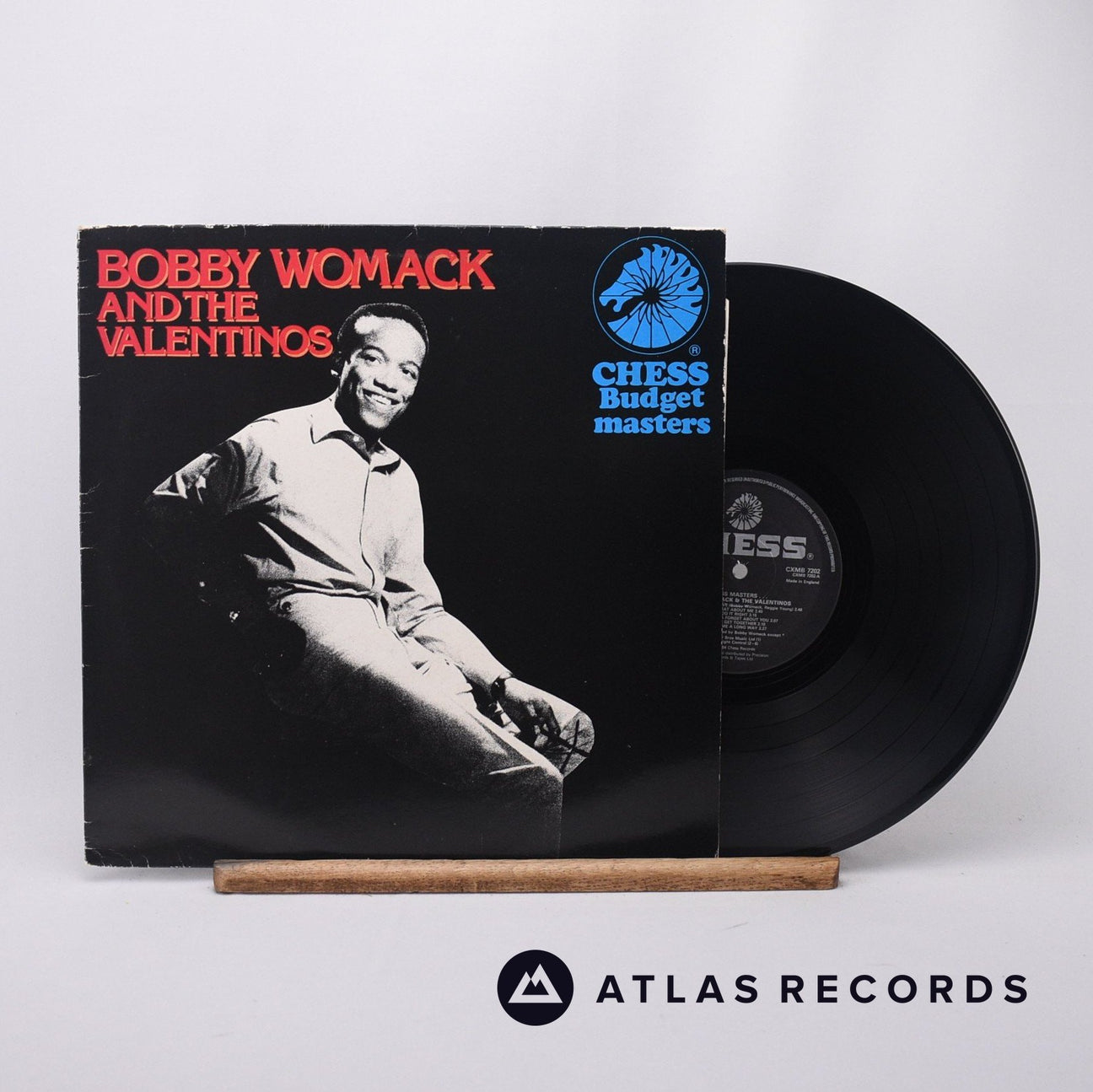Valentinos Bobby Womack And The Valentinos LP Vinyl Record - Front Cover & Record