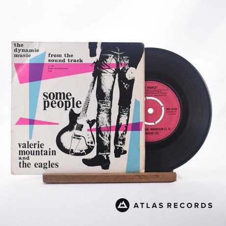 Valerie Mountain Some People 7" Vinyl Record - Front Cover & Record