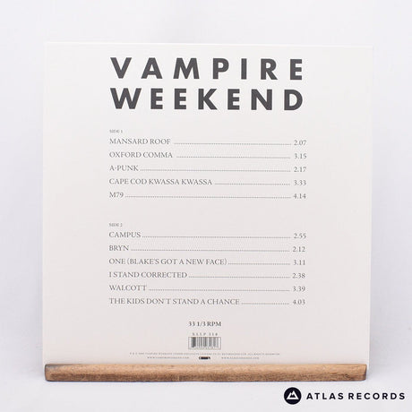 Vampire Weekend - Vampire Weekend - Lyric Sheet LP Vinyl Record - NM/NM