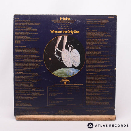 Van Der Graaf Generator - H To He Who Am The Only One - LP Vinyl Record - VG+/EX