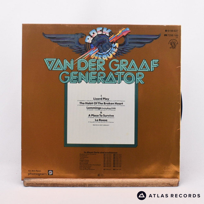Van Der Graaf Generator - Rock Heavies - LP Vinyl Record - EX/EX