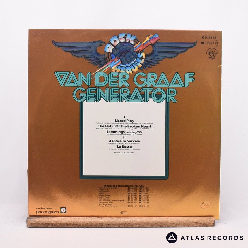 Van Der Graaf Generator - Rock Heavies - LP Vinyl Record - EX/EX