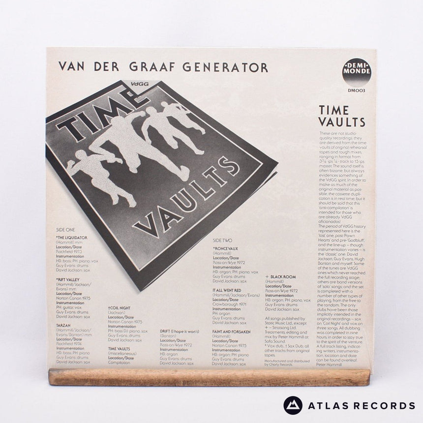 Van Der Graaf Generator - Time Vaults - Mpo A1 B1 LP Vinyl Record - EX/EX