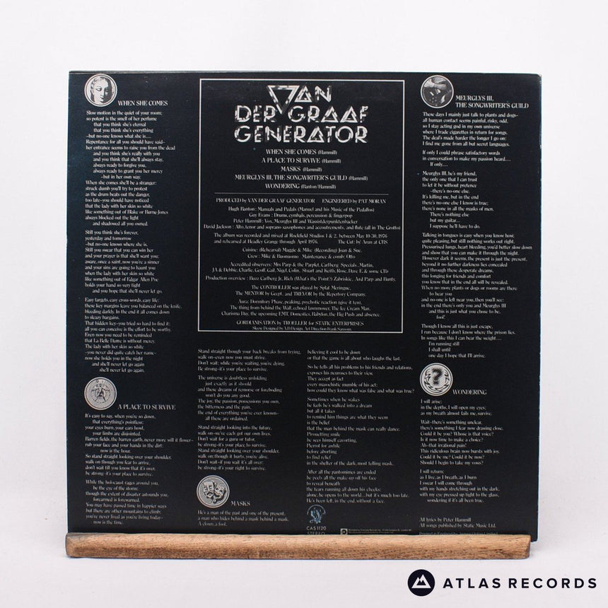 Van Der Graaf Generator - World Record - Repress LP Vinyl Record - EX/EX