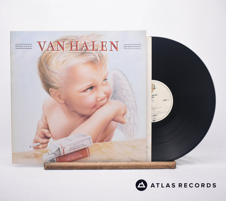 Van Halen 1984 LP Vinyl Record - Front Cover & Record