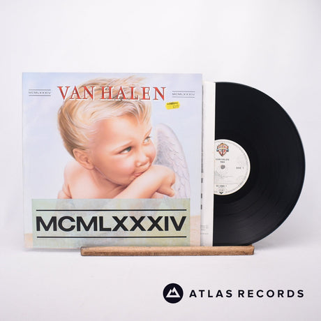 Van Halen 1984 LP Vinyl Record - Front Cover & Record