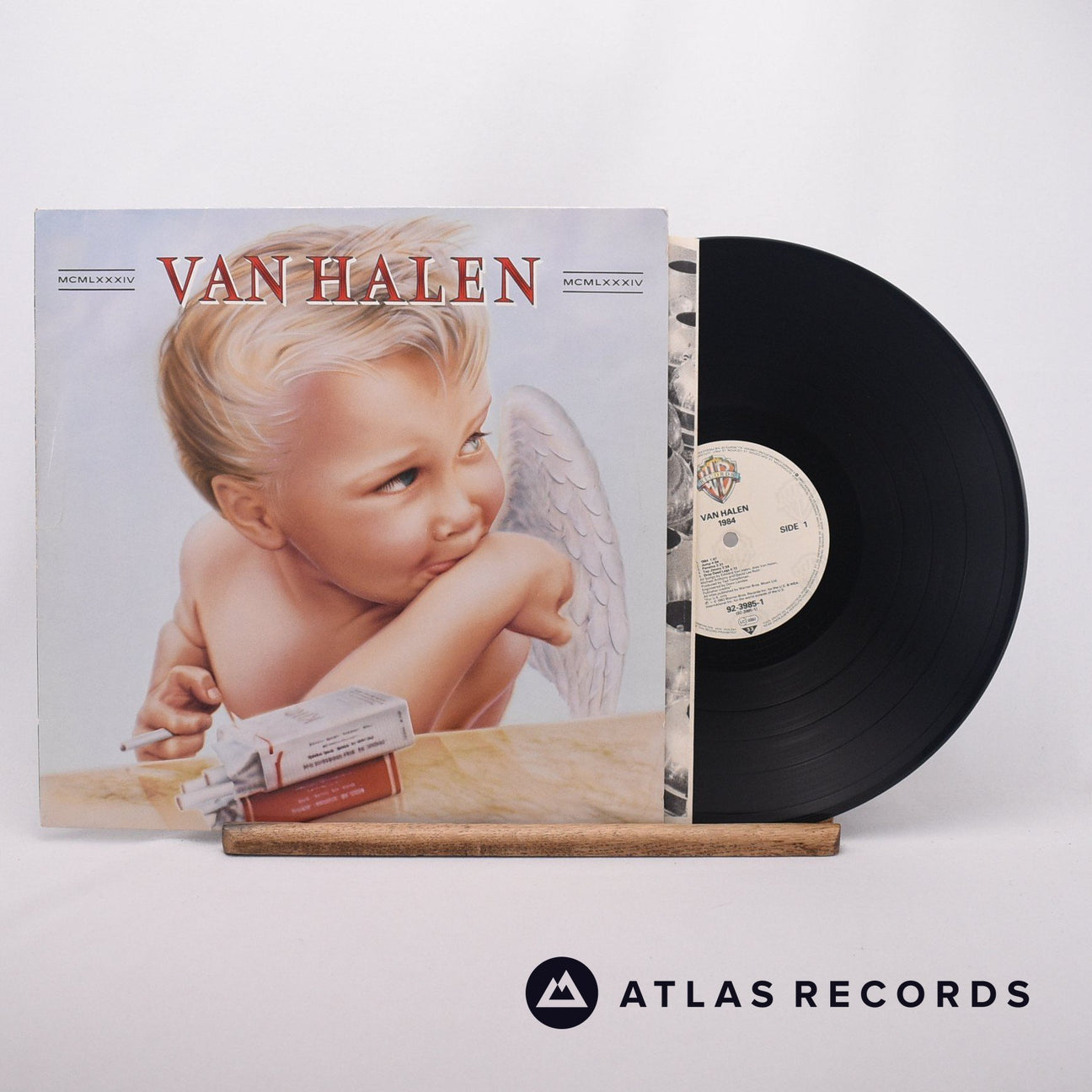 Van Halen 1984 LP Vinyl Record - Front Cover & Record