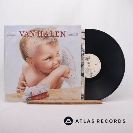 Van Halen 1984 LP Vinyl Record - Front Cover & Record