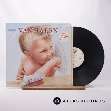 Van Halen 1984 LP Vinyl Record - Front Cover & Record