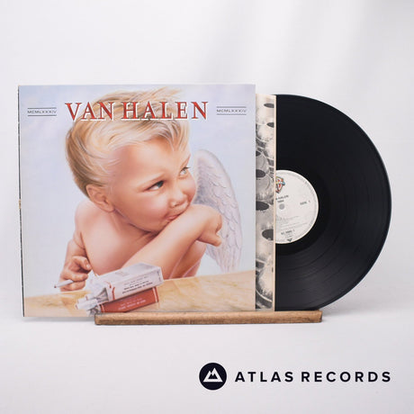 Van Halen 1984 LP Vinyl Record - Front Cover & Record