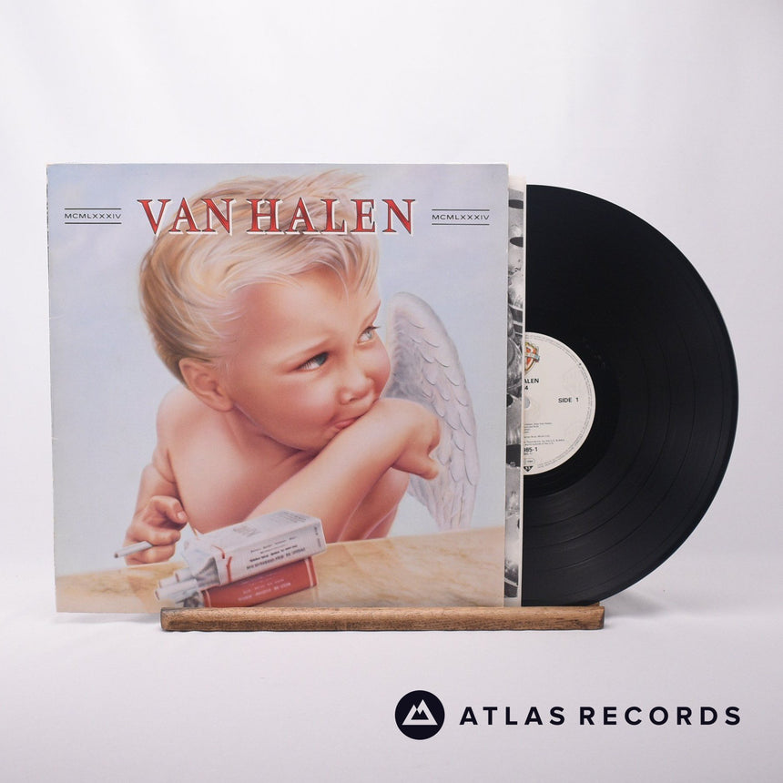 Van Halen 1984 LP Vinyl Record - Front Cover & Record