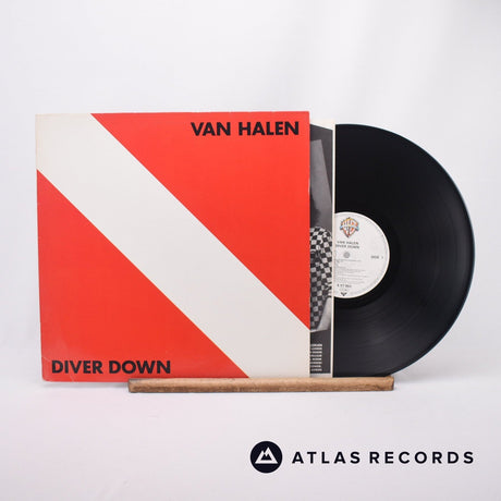 Van Halen Diver Down LP Vinyl Record - Front Cover & Record