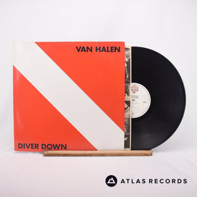 Van Halen Diver Down LP Vinyl Record - Front Cover & Record