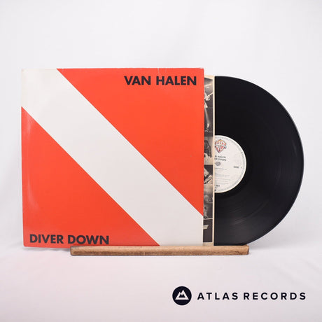 Van Halen Diver Down LP Vinyl Record - Front Cover & Record