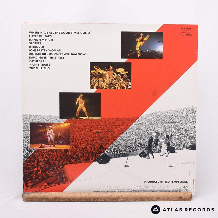 Van Halen - Diver Down - Strawberry LP Vinyl Record - EX/EX