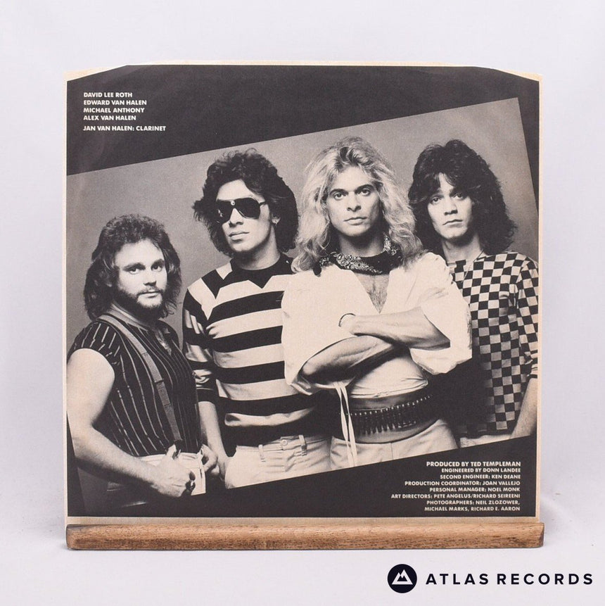 Van Halen - Diver Down - Strawberry LP Vinyl Record - EX/EX