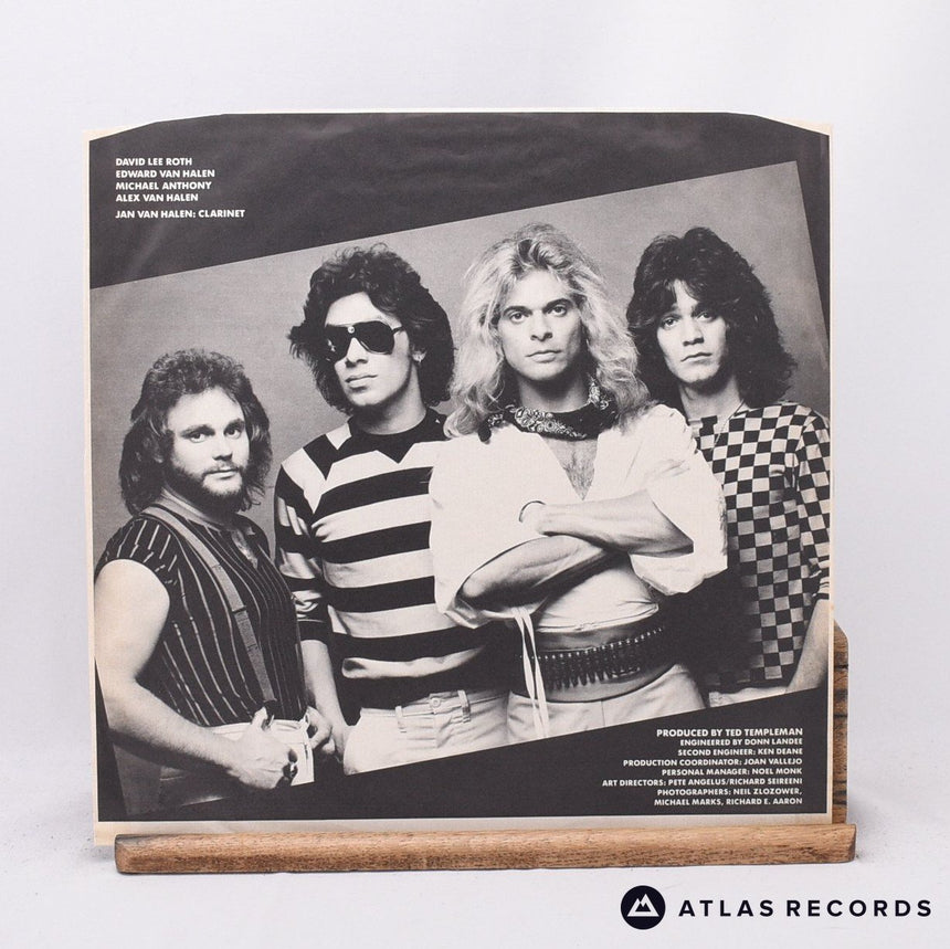 Van Halen - Diver Down - Reissue Strawberry LP Vinyl Record - EX/EX