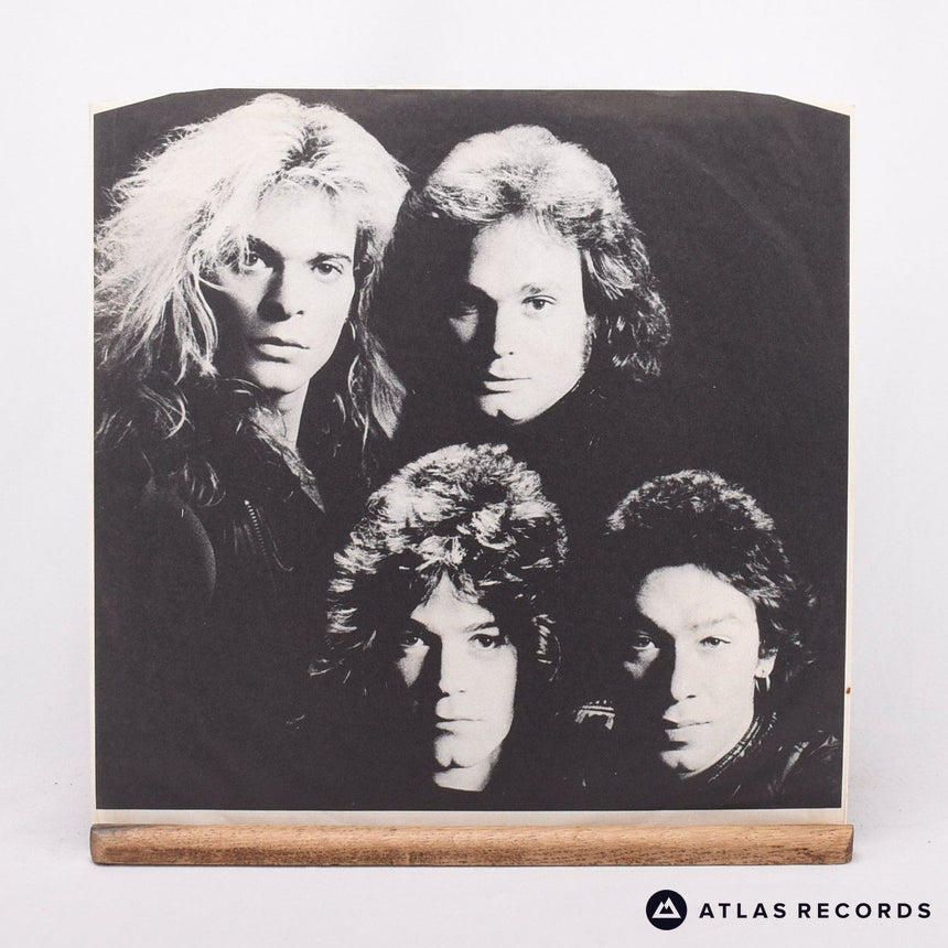 Van Halen - Fair Warning - Insert Reissue Strawberry LP Vinyl Record - VG+/EX