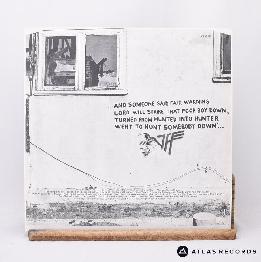 Van Halen - Fair Warning - Reissue Strawberry LP Vinyl Record - EX/EX