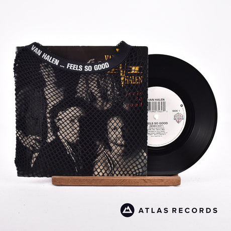 Van Halen Feels So Good 7" Vinyl Record - Front Cover & Record