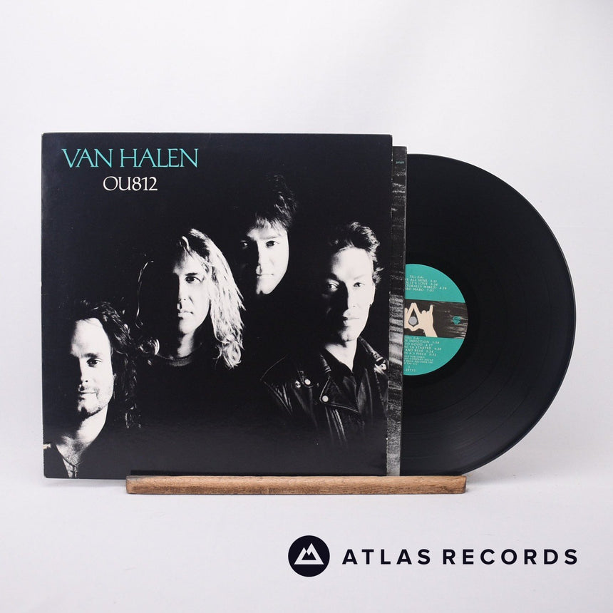 Van Halen OU812 LP Vinyl Record - Front Cover & Record