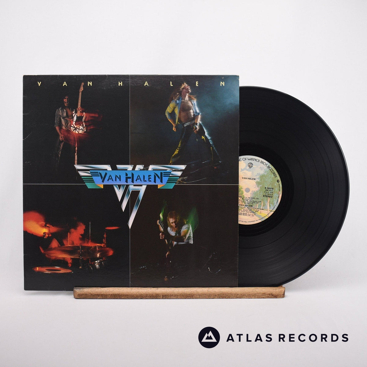Van Halen Van Halen LP Vinyl Record - Front Cover & Record