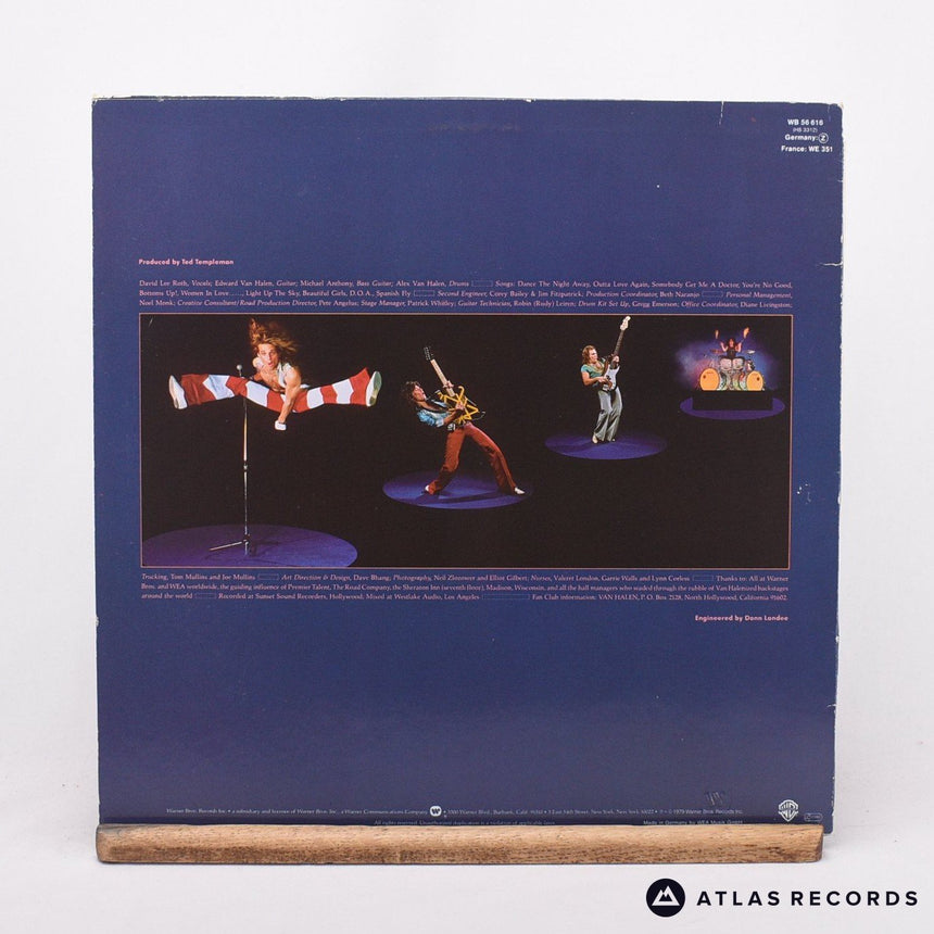 Van Halen - Van Halen II - Repress Strawberry A2 B3 LP Vinyl Record - VG+/EX