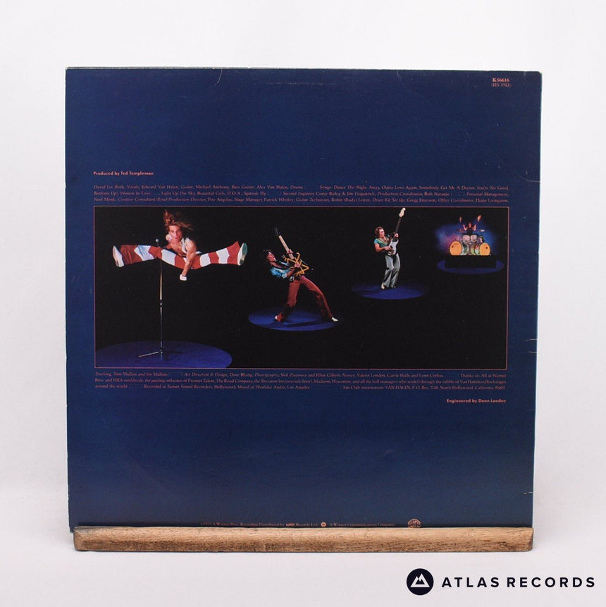 Van Halen - Van Halen II - Poster Strawberry LP Vinyl Record - VG+/EX