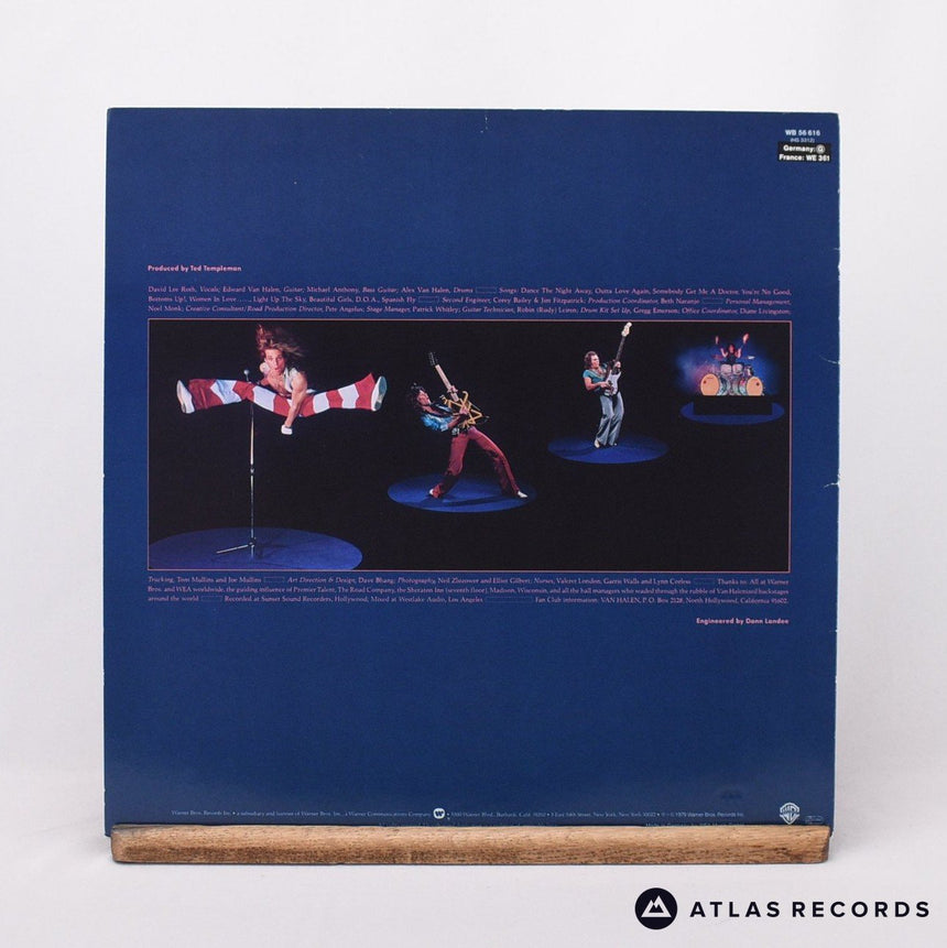 Van Halen - Van Halen II - Repress Strawberry A2 B3 LP Vinyl Record - VG+/EX