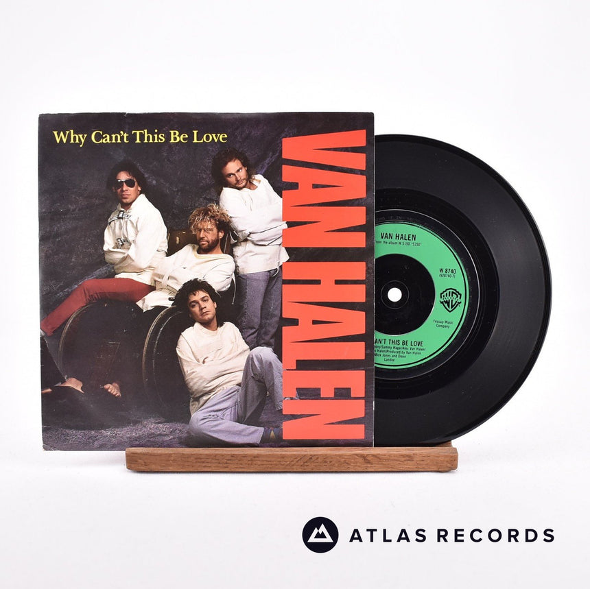Van Halen Why Can't This Be Love 7" Vinyl Record - Front Cover & Record