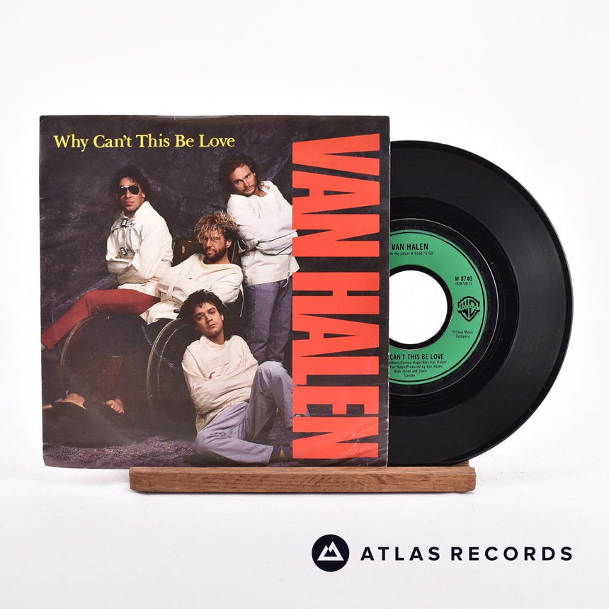 Van Halen Why Can't This Be Love 7" Vinyl Record - Front Cover & Record