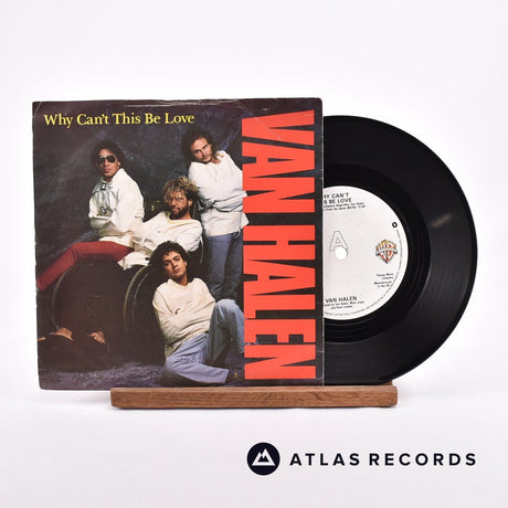 Van Halen Why Can't This Be Love 7" Vinyl Record - Front Cover & Record