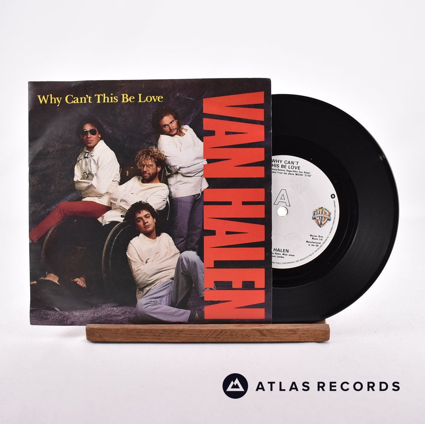 Van Halen Why Can't This Be Love 7" Vinyl Record - Front Cover & Record