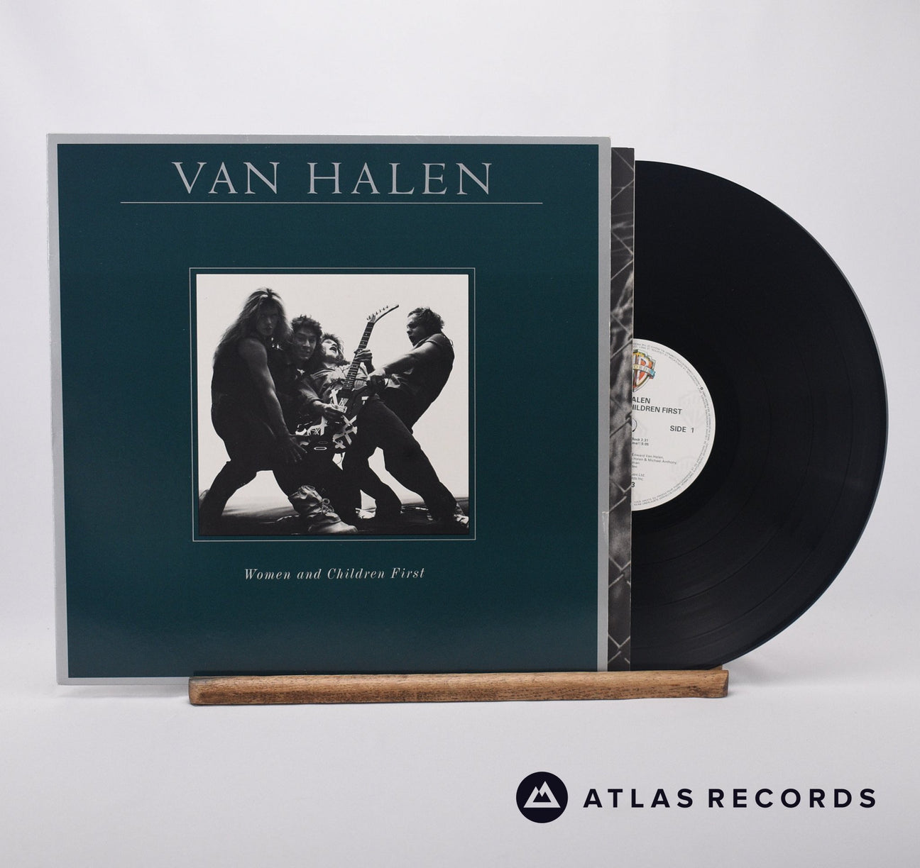 Van Halen Women And Children First LP Vinyl Record - Front Cover & Record