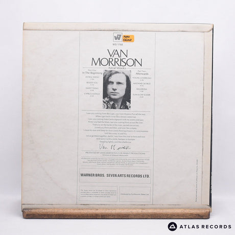 Van Morrison - Astral Weeks - First Press A-2 B-2 LP Vinyl Record - VG+/VG