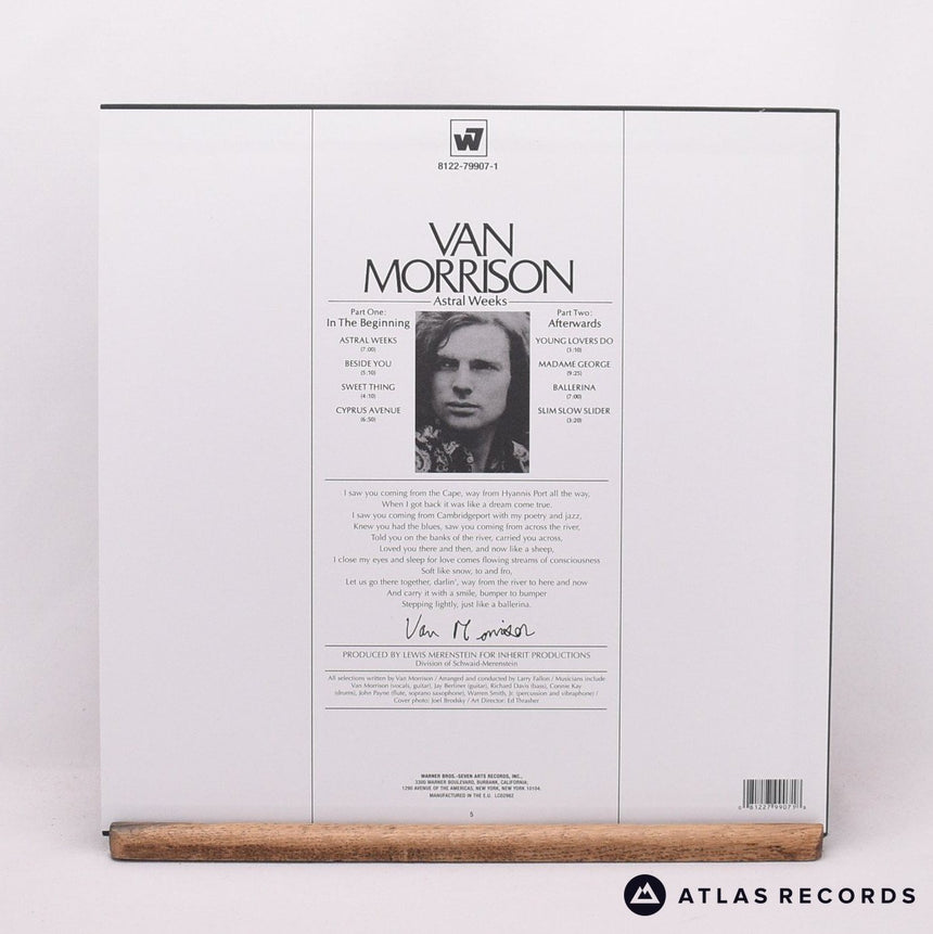 Van Morrison - Astral Weeks - 180G Reissue LP Vinyl Record - NM/NM