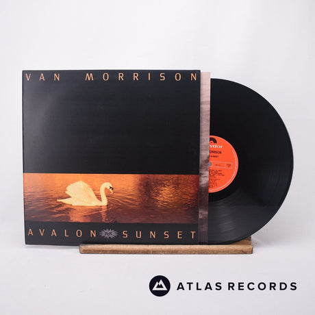 Van Morrison Avalon Sunset LP Vinyl Record - Front Cover & Record
