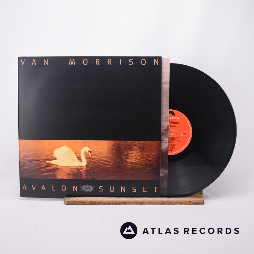 Van Morrison Avalon Sunset LP Vinyl Record - Front Cover & Record