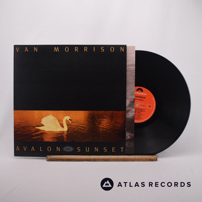Van Morrison Avalon Sunset LP Vinyl Record - Front Cover & Record
